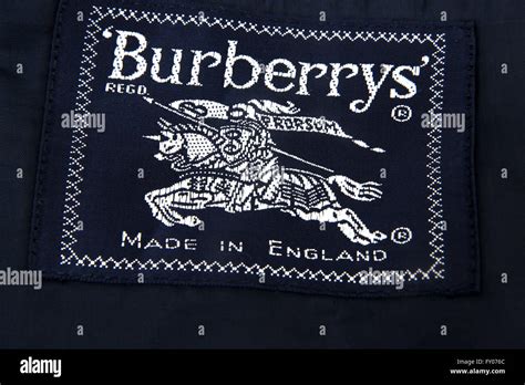 labeling burberry in warehouse|why is burberry dropping labels.